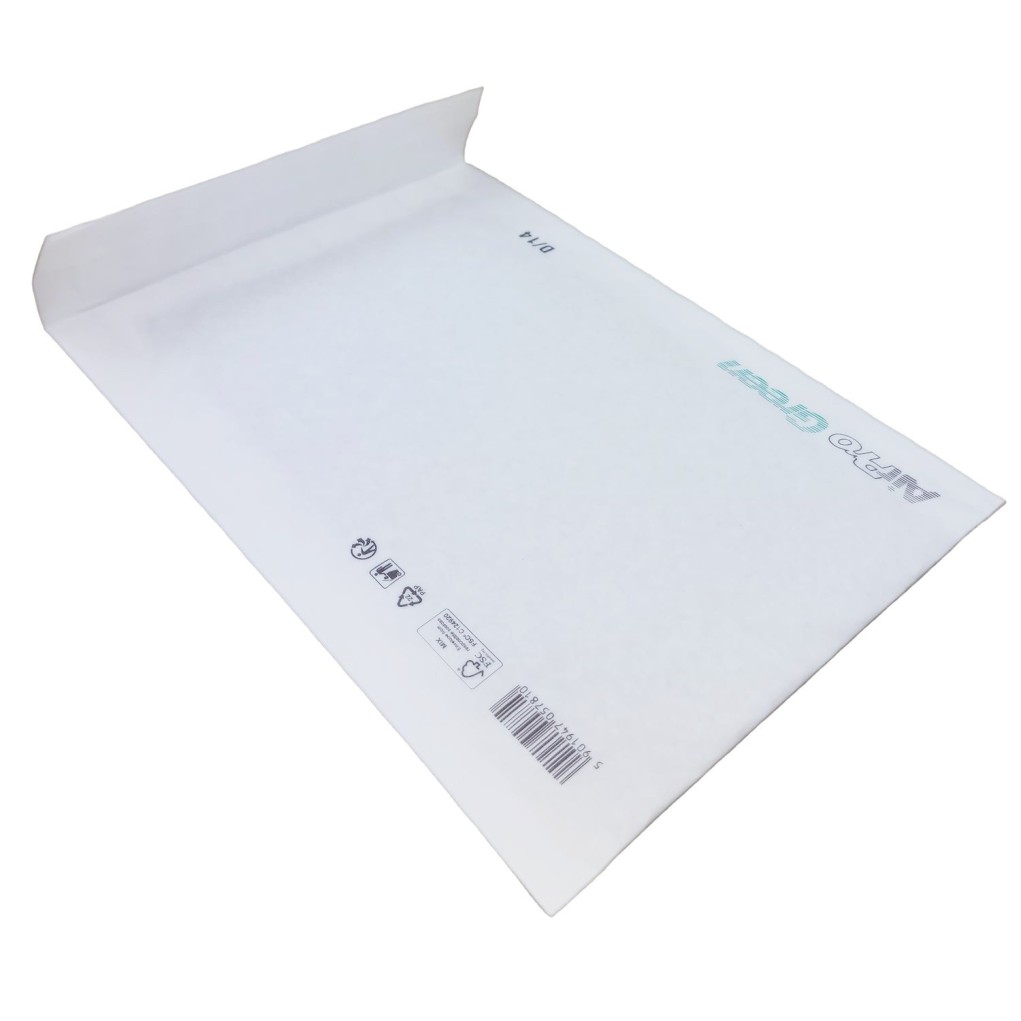 AirPro Green D14 White Bubble Envelope 200x275