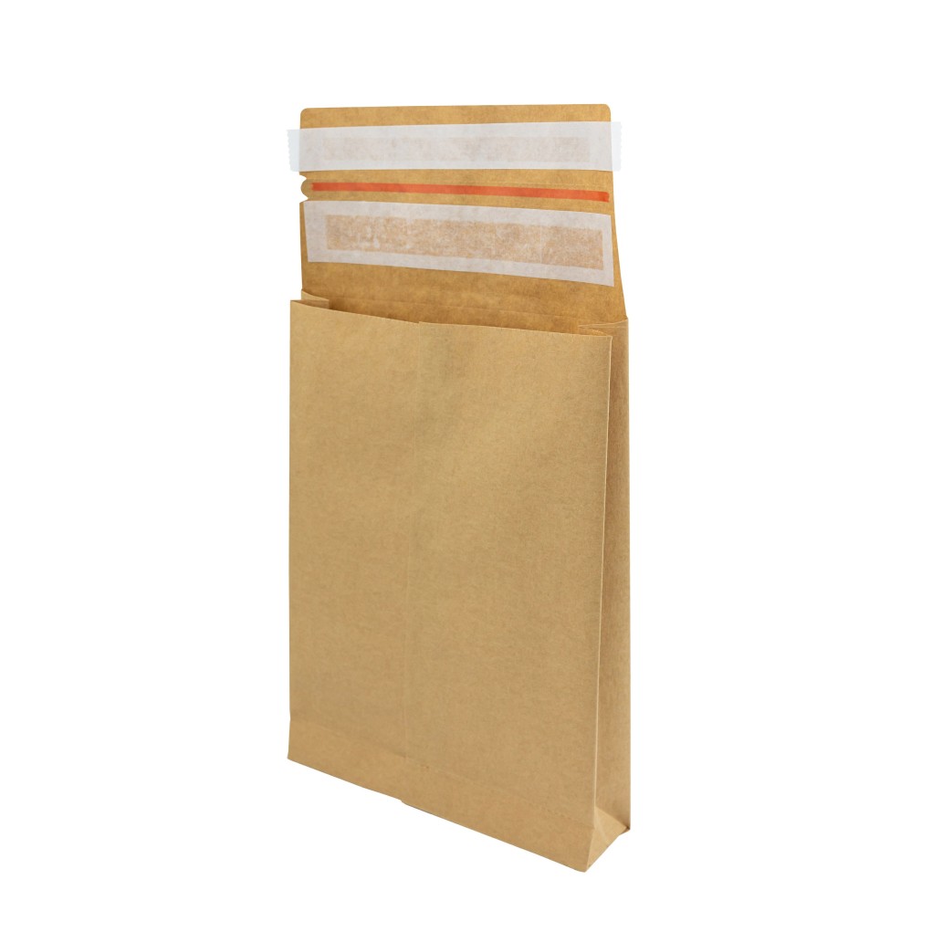 162x229x40 Sac d'expédition en papier Papieropak e-Green Block bottom 162x229x40 Sac d'expédition en papier Papieropak e-Green Block bottom