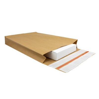 250x350x50 Sac d'expédition en papier Papieropak e-Green Block bottom 250x350x50 Sac d'expédition en papier Papieropak e-Green Block bottom