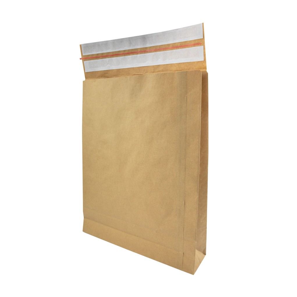 350x450x80 Paper shipping bag Papieropak e-Green Block bottom 350x450x80 Paper shipping bag Papieropak e-Green Block bottom