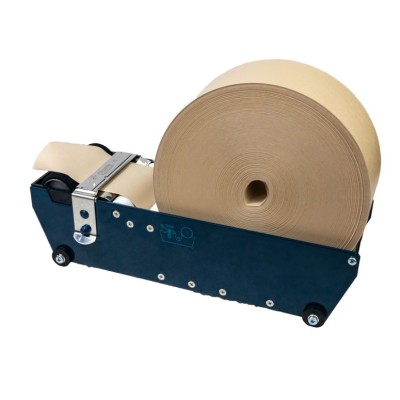 Metallisk dispenser til klisterbånd