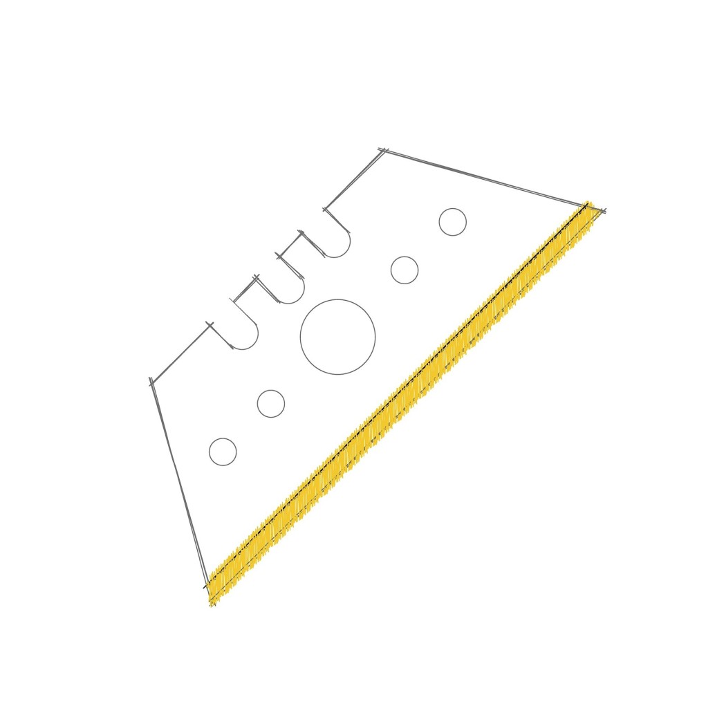 Trapeziumvormige messen WBG207 3N5H TiN (pakket van 10 stuks.)