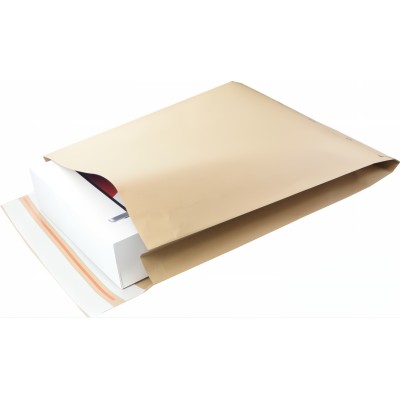 Borsa per spedizioni in carta Papieropak e-Green 350x450x80 con fondo a V Borsa per spedizioni in carta Papieropak e-Green 350x450x80 con fondo a V