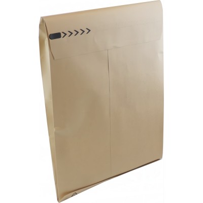 250x350x50 Паперовий поштовий мішок Papieropak e-Green V-Bottom