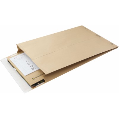 250x350x50 e-Green Versandtasche mit V-Boden