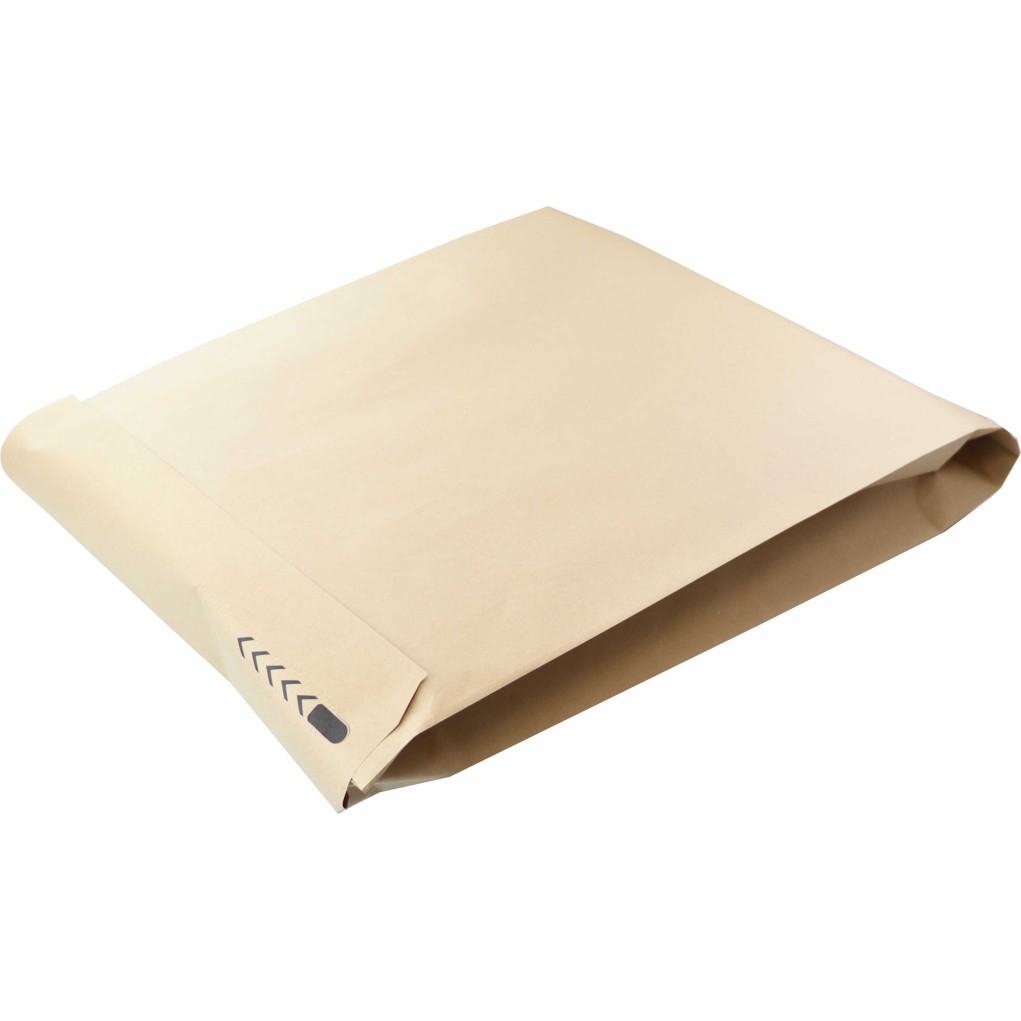 Borsa per spedizioni in carta Papieropak e-Green 350x450x80 con fondo a V Borsa per spedizioni in carta Papieropak e-Green 350x450x80 con fondo a V
