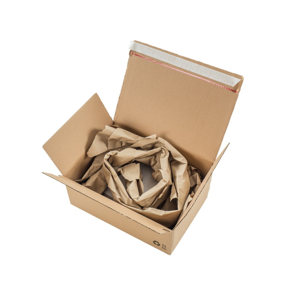 Knüllpapier in der Spenderbox - PaperBox Knüllpapier in der Spenderbox - PaperBox