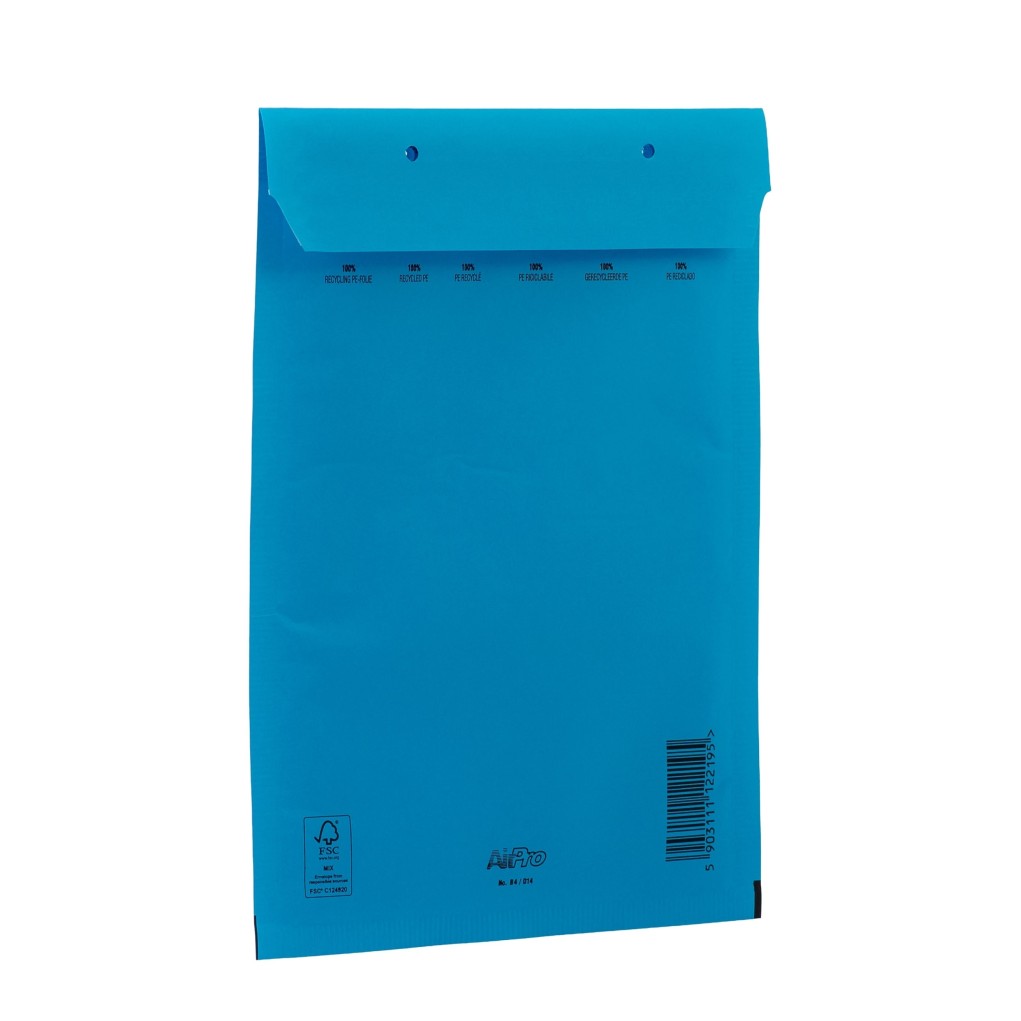 Blaue Luftpolstertasche AirPro Color D14 200x275