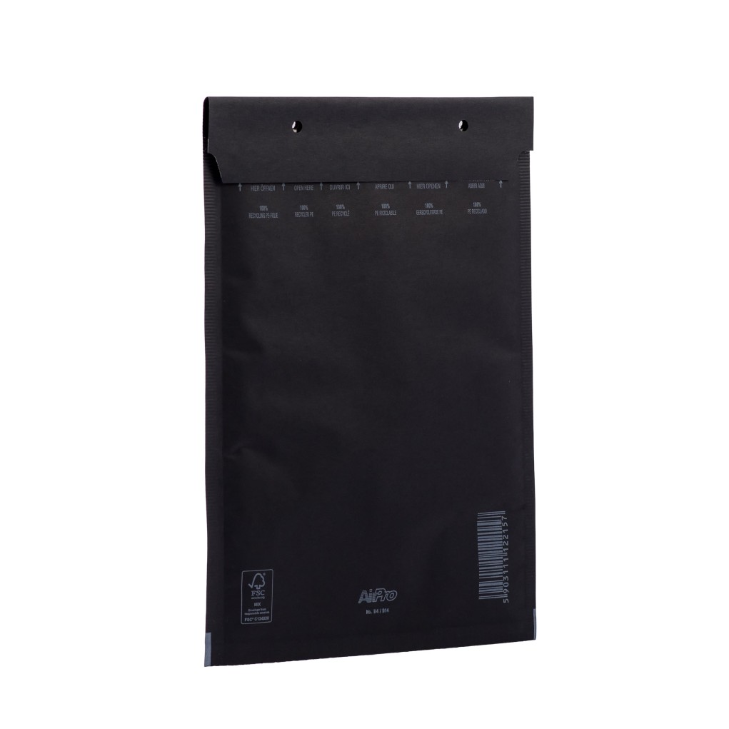 Black bubble envelope AirPro Color D14 200x275