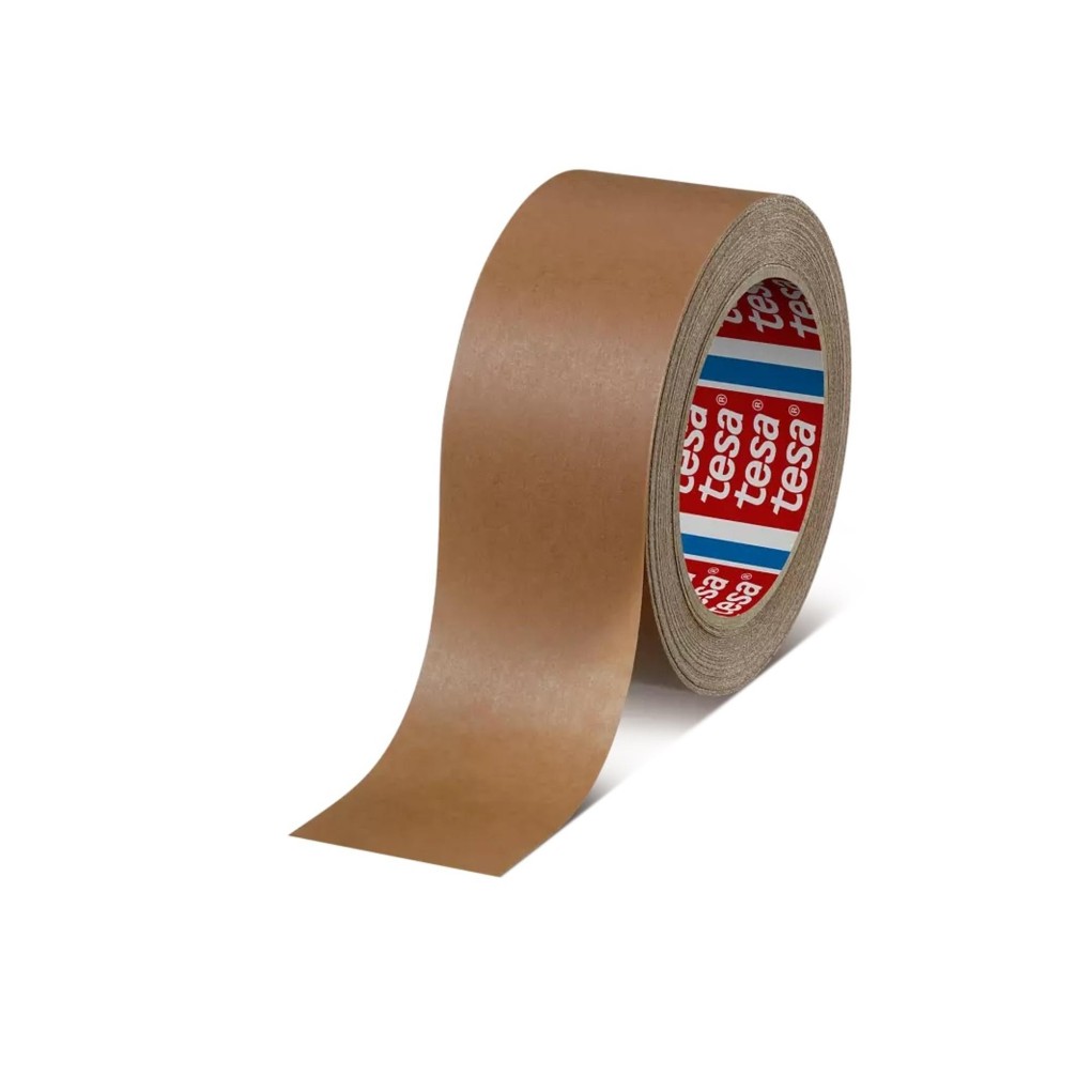 TESAPACK PAPER TAPE 50/50 BROWN tulkojums latviešu valodā: TESAPACK PAPER LENTE 50/50 BRŪNA.