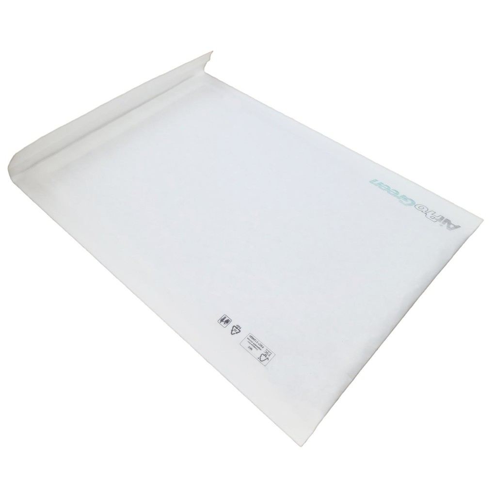 Enveloppe bulle AirPro Green H18 290x360 en papier blanc