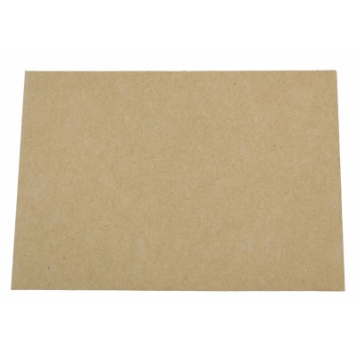 Bruine C6 papieren envelop 114x162