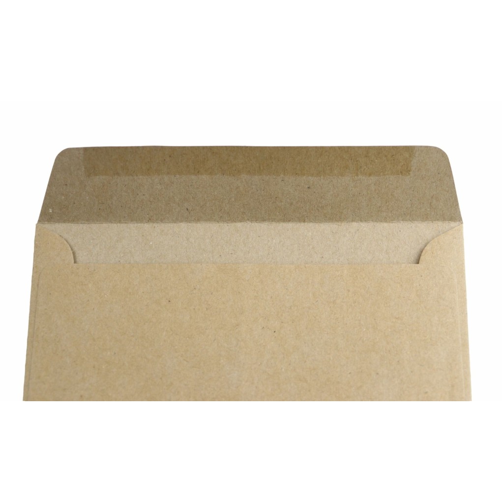 Enveloppe en papier brun C6 114x162