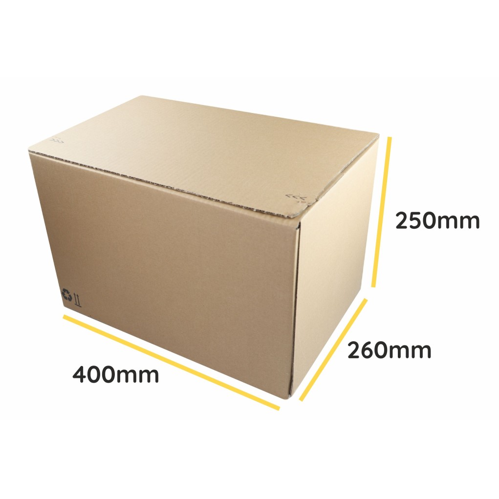 400x260x250 Pudełko wysyłkowe z automatycznym dnem SendBox S60