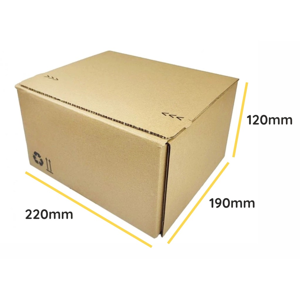 220x190x120 Pudełko wysyłkowe z automatycznym dnem SendBox S22