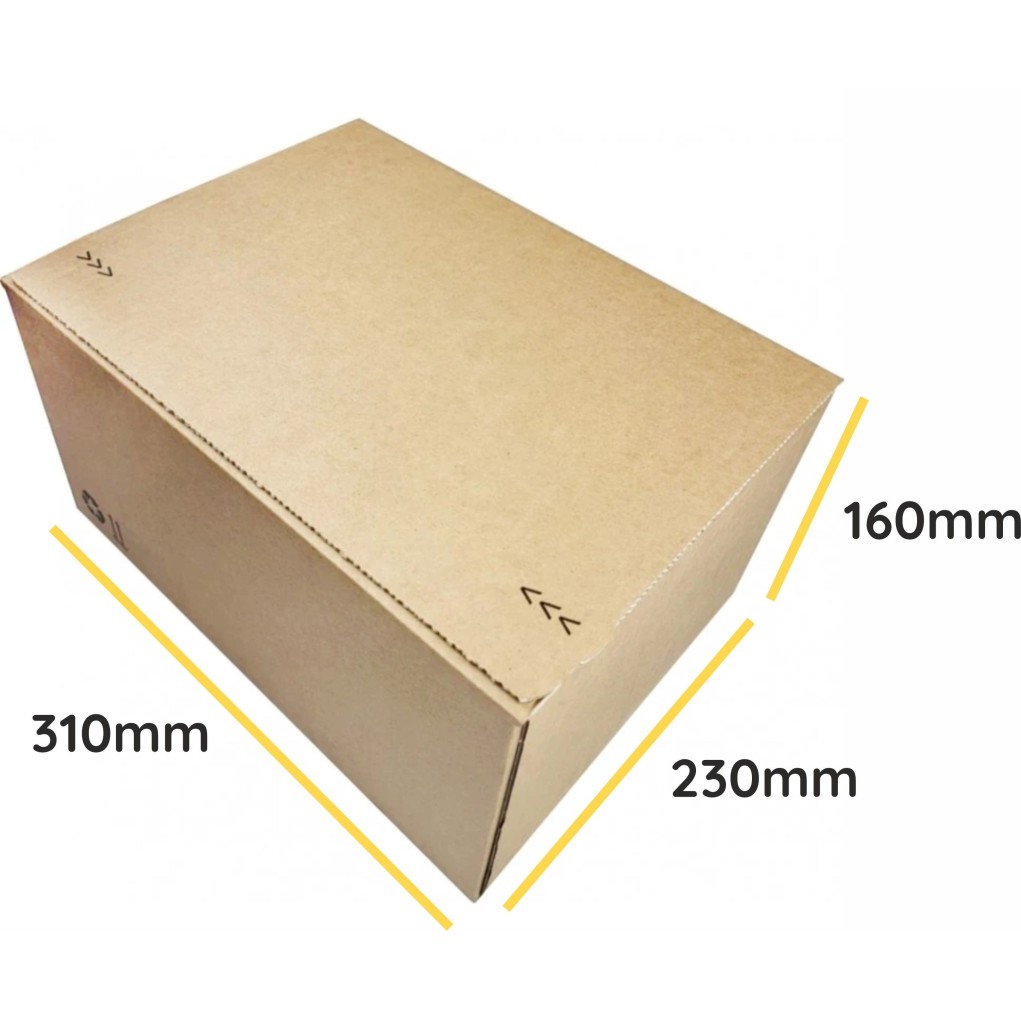 310x230x160 Pudełko wysyłkowe z automatycznym dnem SendBox S40