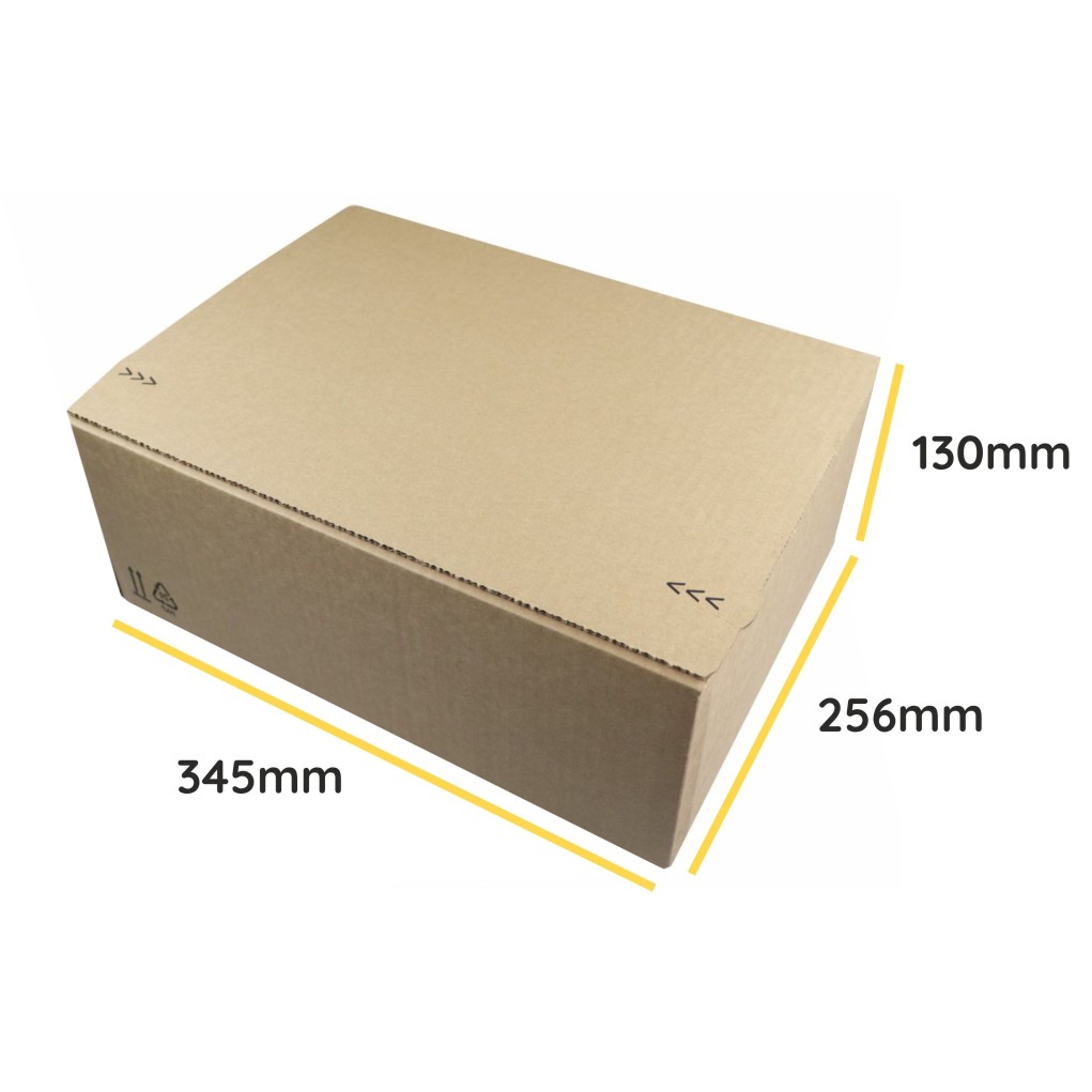 345x256x130 Automatikus aljú SendBox S50 postai doboz