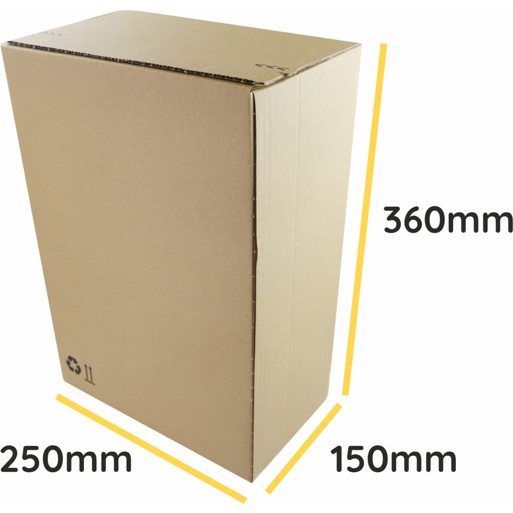 250x150x360 Pudełko wysyłkowe z automatycznym dnem SendBox S51