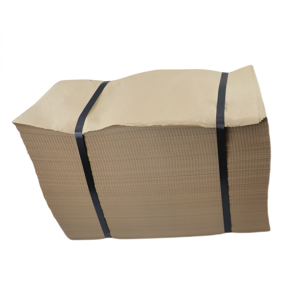 Rembourrage en papier pour colis GreenLine 50g KRAFT - Fanfold 380mm x 500mb