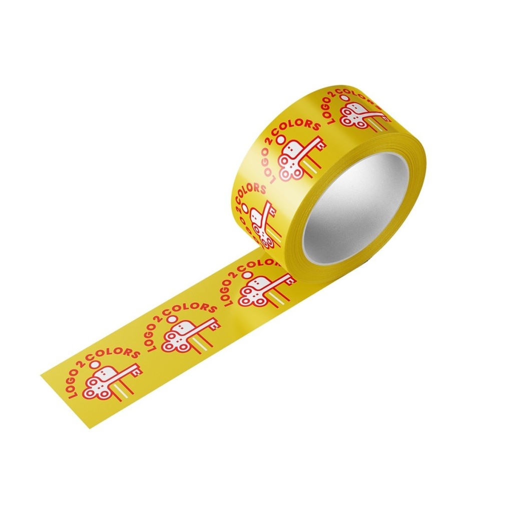 Bandă adezivă cu imprimeu în 2 culori Acrilic 48/60