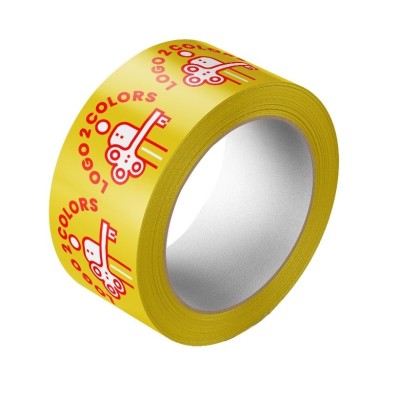 Klebeband mit 2-farbigem Druck Hot-melt 48/60 Klebeband mit 2-farbigem Druck Hot-melt 48/60