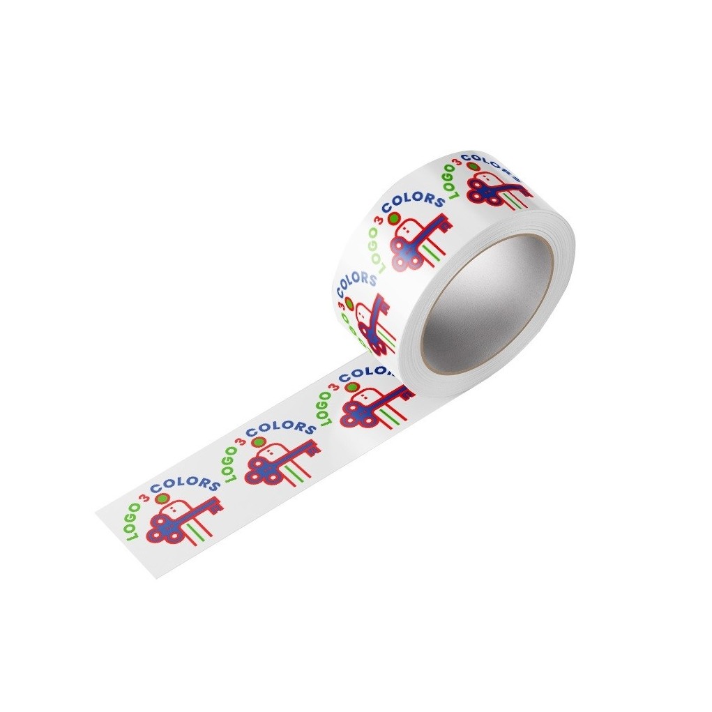 Ruban adhésif imprimé 3 couleurs Hot-melt 48/60