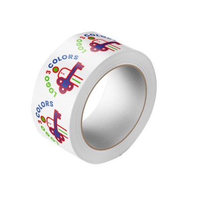 Klebeband mit 3-farbigem Druck Acryl 48/60