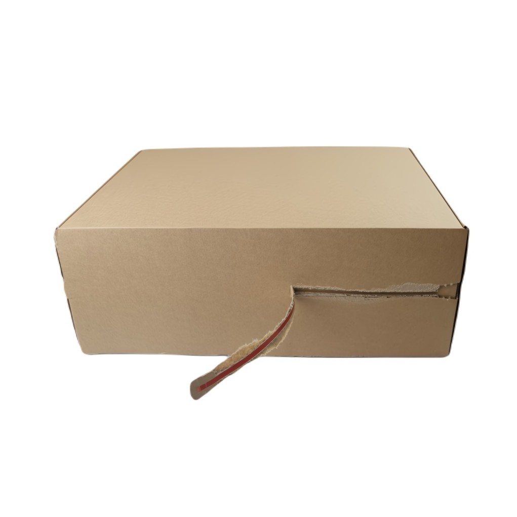 370x290x140 SendbackBox BB40 Poštovní krabice pro e-commerce s automatickým dnem, dvojitým samolepicím proužkem a odtrhávací pás