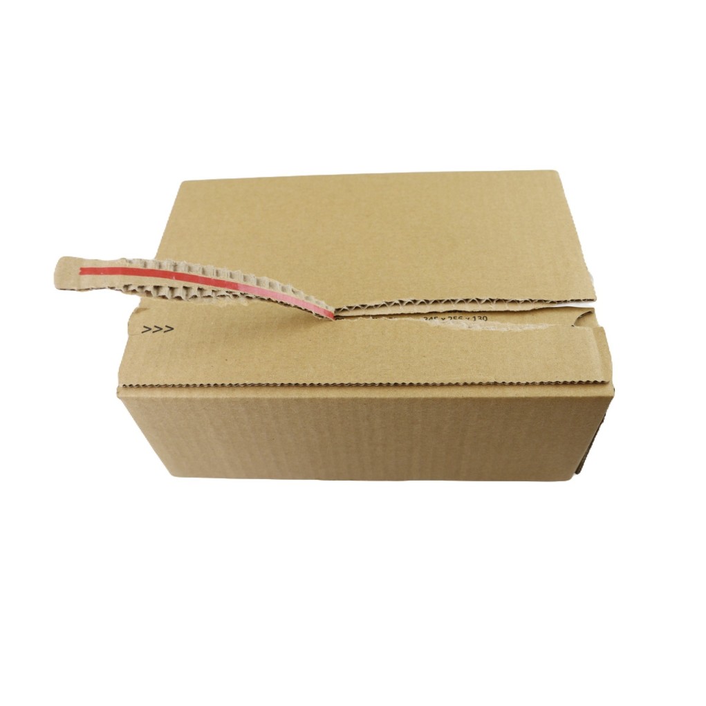 230x160x80 SendbackBox SBB15 Boîte d'expédition e-commerce aller-retour avec fond automatique et bande d'arrachage