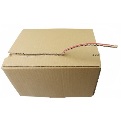 213x153x109 SendbackBox SBB20 E-handel fraktlåda med automatbotten, dubbel självhäftande remsa och rivtejp
