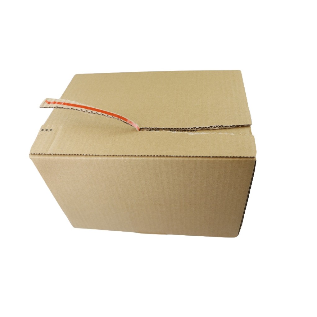 255x180x160 SendbackBox SBB21 E-commerce verzenddoos met autolock bodem, dubbele plakstrip en scheurstrip