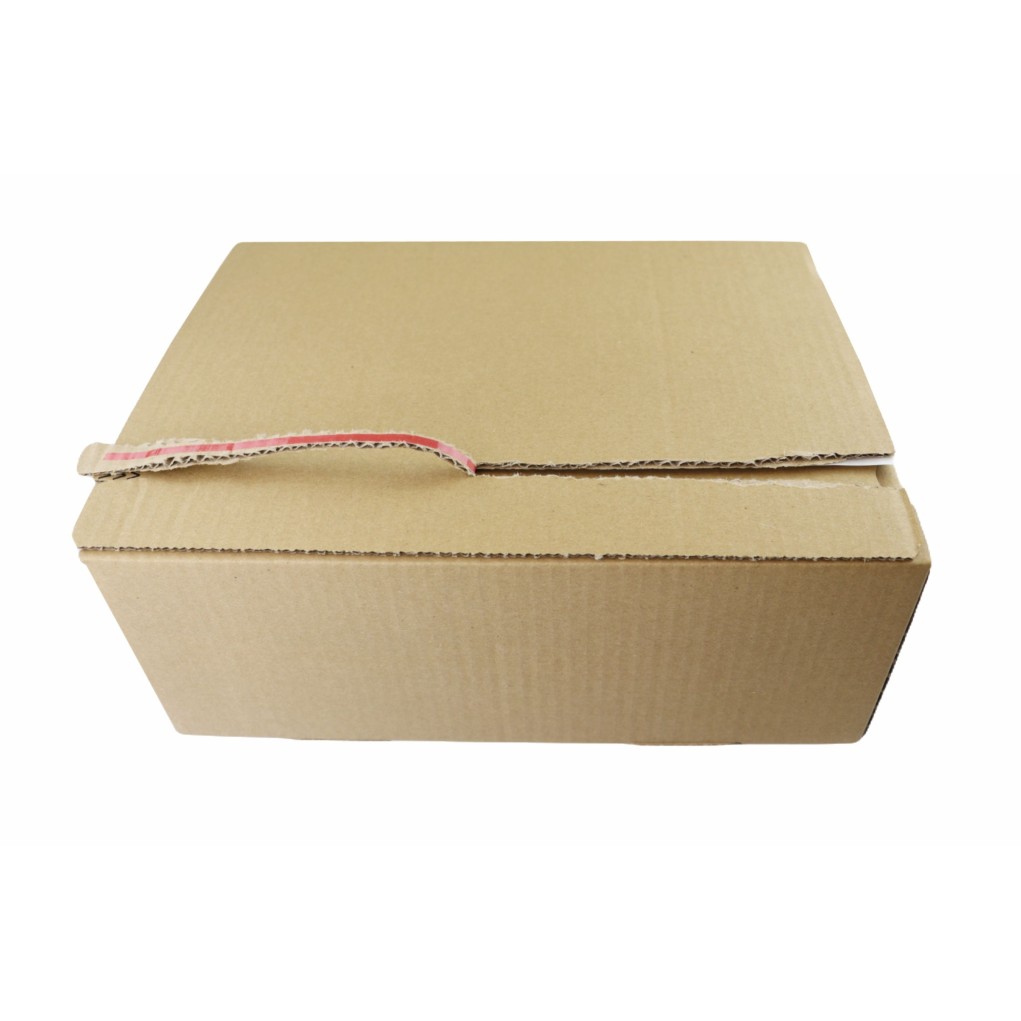 310x230x110 SendbackBox SBB35 E-commerce return shipping box with auto-lock bottom and twin adhesive strips (tear tape)