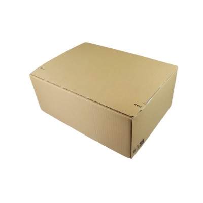 345x256x130 SendbackBox SBB50 E-handel fraktlåda med automatbotten, dubbel självhäftande remsa och rivtejp