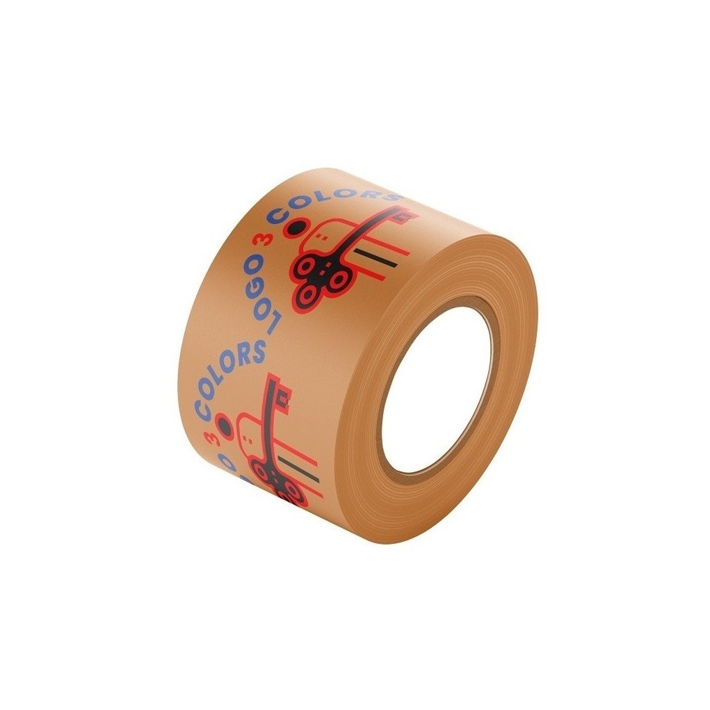 Printed paper tape 3 colors Solvent 50/54