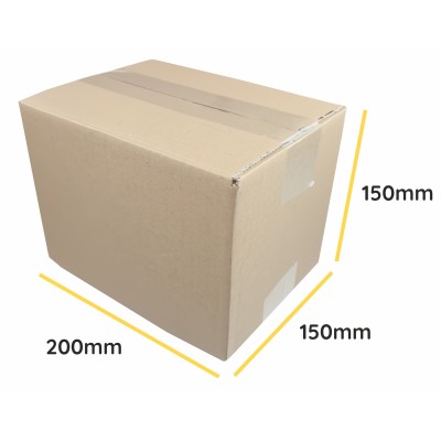 Caja de cartón marrón K160 200x150x150