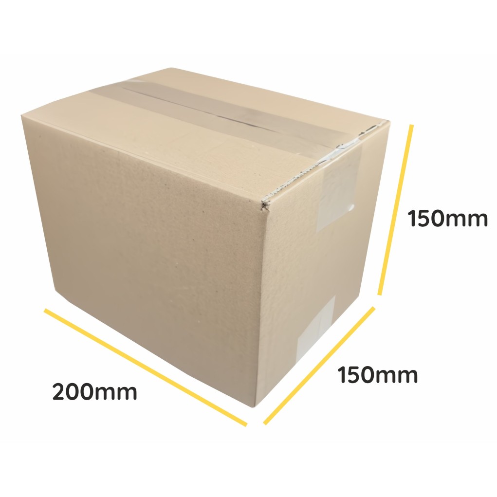 Brown flap cardboard K160 200x150x150