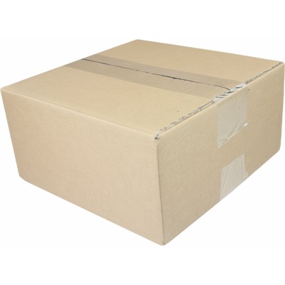 Bruine Amerikaanse vouwdoos K165 200x200x100