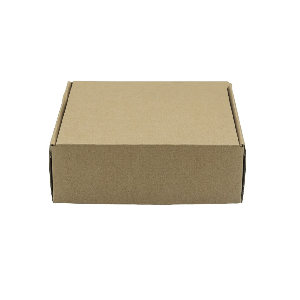 Brown postal box D80 200x200x70