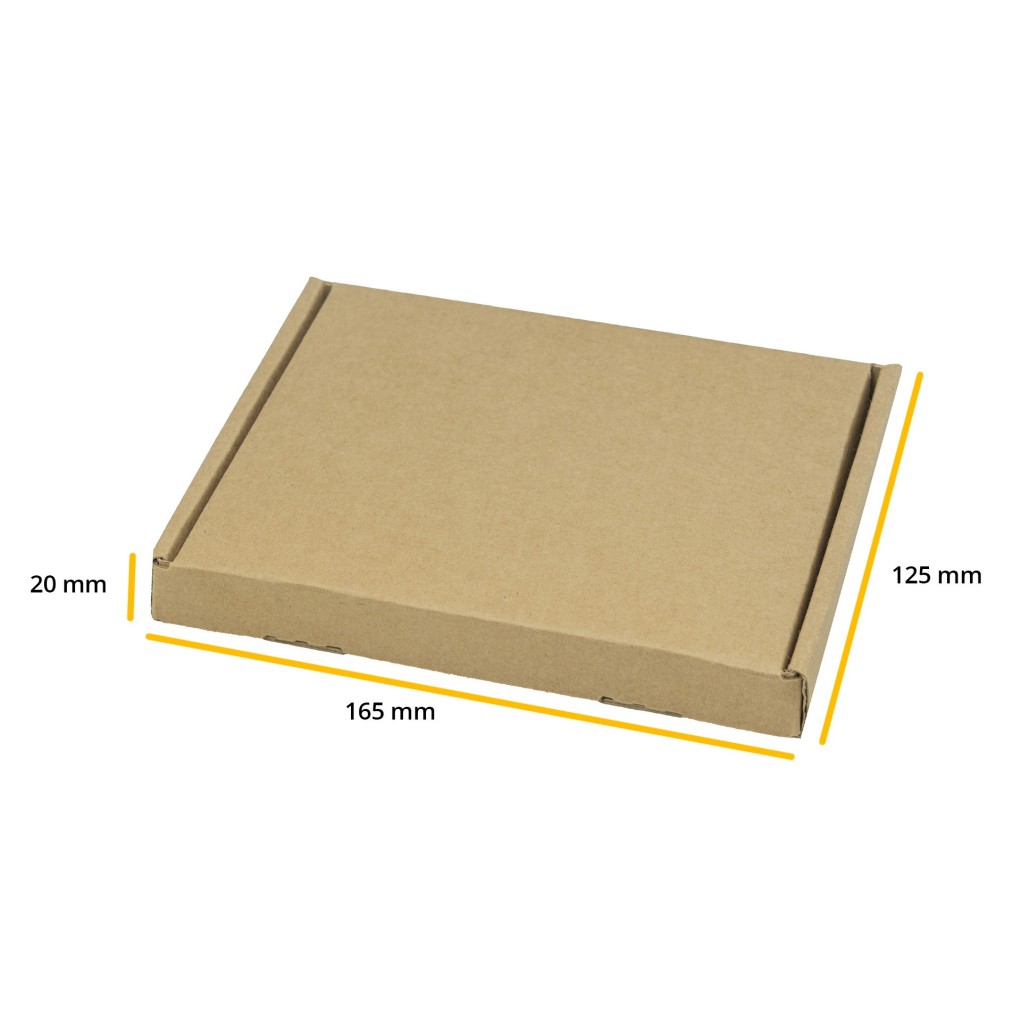 Caja de correo plana GBK01 165x125x20