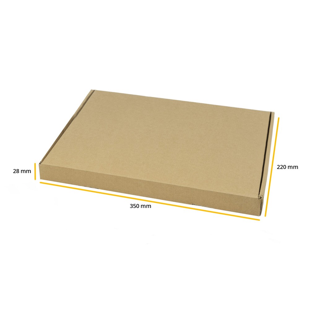 Caja plana GBK04 postal 350x220x28