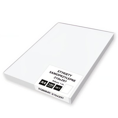 Self-adhesive labels in sheets