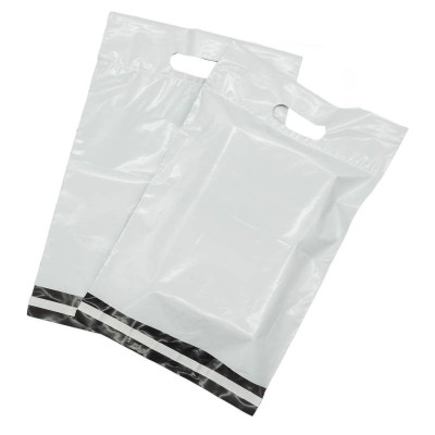 Foliopak poly mailers met handvat