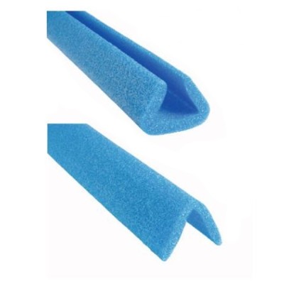 Protective profiles made of PE foam