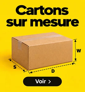 Cartons sur mesure
