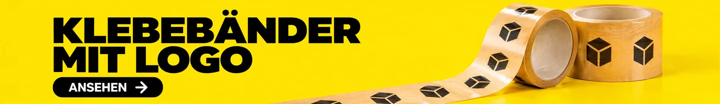 Klebebänder mit Logo