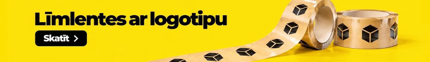 Līmlentes ar logotipu