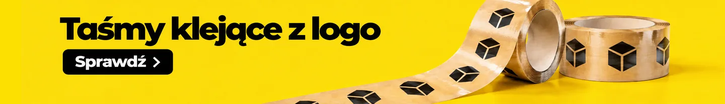 Taśmy klejące z logo