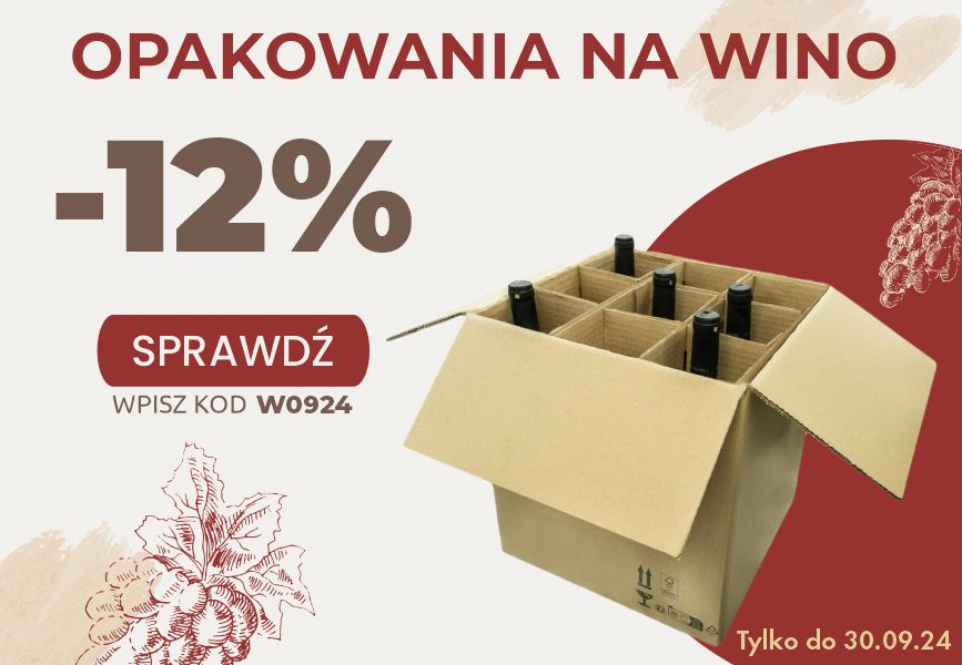 Opakowania na wino