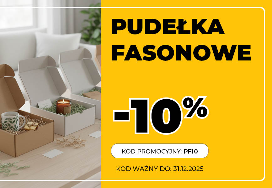Pudełka fasonowe - grudzień